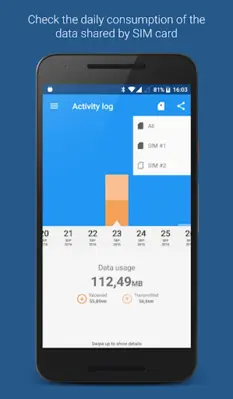 Data Sharing - Tethering android App screenshot 10