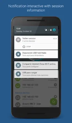 Data Sharing - Tethering android App screenshot 4